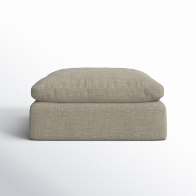 AllModern Asher 43'' Oversized Upholstered Ottoman & Reviews